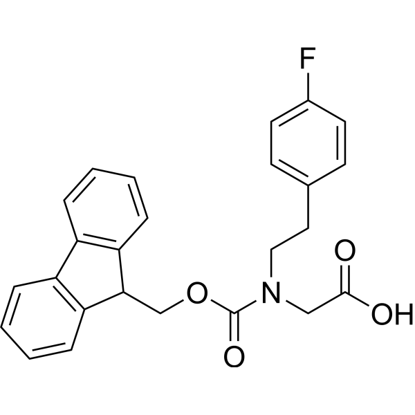 N-(((9H-Fluoren-9-yl)methoxy)carbonyl)-N-(4-fluorophenethyl)glycine|CS-1389071
