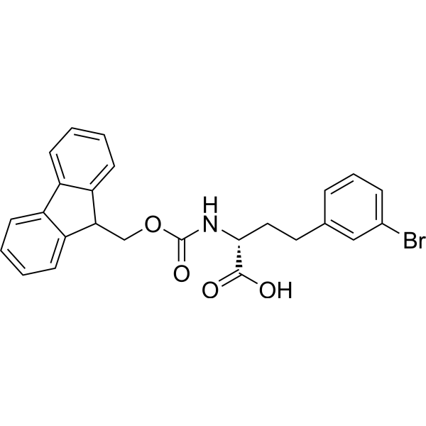 (R)-2-((((9H-Fluoren-9-yl)methoxy)carbonyl)amino)-4-(3-bromophenyl)butanoic acid|CS-1389073