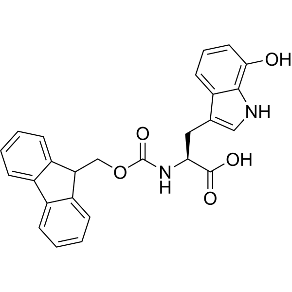 (S)-2-((((9H-Fluoren-9-yl)methoxy)carbonyl)amino)-3-(7-hydroxy-1H-indol-3-yl)propanoic acid|CS-1389100