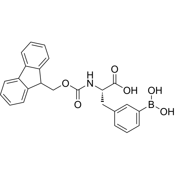 (S)-2-((((9H-Fluoren-9-yl)methoxy)carbonyl)amino)-3-(3-boronophenyl)propanoic acid|CS-1389122