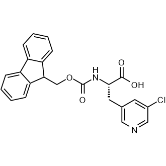 (S)-2-((((9H-Fluoren-9-yl)methoxy)carbonyl)amino)-3-(5-chloropyridin-3-yl)propanoic acid|CS-1389143