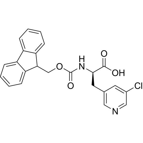 (R)-2-((((9H-Fluoren-9-yl)methoxy)carbonyl)amino)-3-(5-chloropyridin-3-yl)propanoic acid|CS-1389146