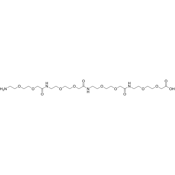 35-Amino-10,19,28-trioxo-3,6,12,15,21,24,30,33-octaoxa-9,18,27-triazapentatriacontanoic acid|CS-1389151