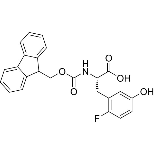 (S)-2-((((9H-Fluoren-9-yl)methoxy)carbonyl)amino)-3-(2-fluoro-5-hydroxyphenyl)propanoic acid|CS-1389152