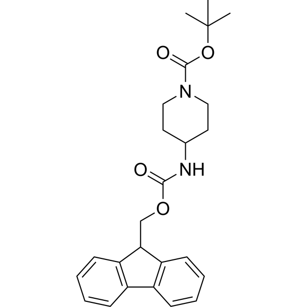 Tert-butyl 4-((((9H-fluoren-9-yl)methoxy)carbonyl)amino)piperidine-1-carboxylate|CS-1389153