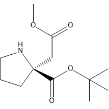 Tert-butyl (S)-2-(2-methoxy-2-oxoethyl)pyrrolidine-2-carboxylate|CS-1389154