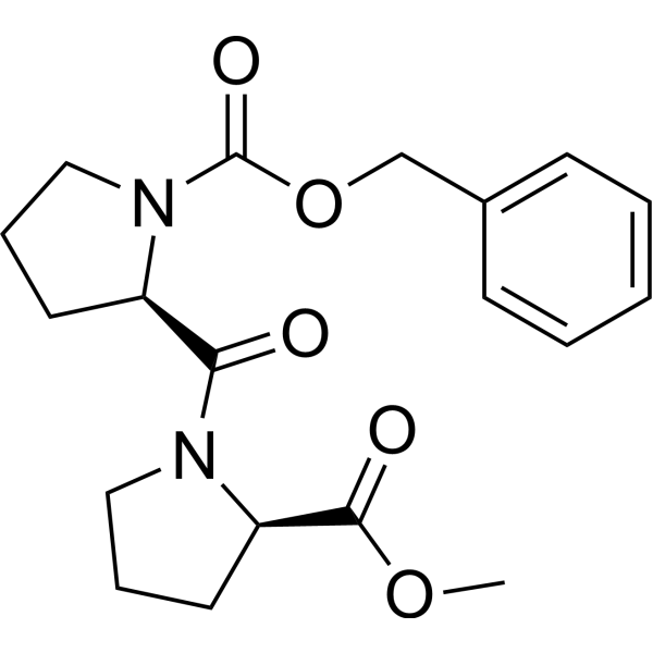 Benzyl (R)-2-((R)-2-(methoxycarbonyl)pyrrolidine-1-carbonyl)pyrrolidine-1-carboxylate|CS-1389155