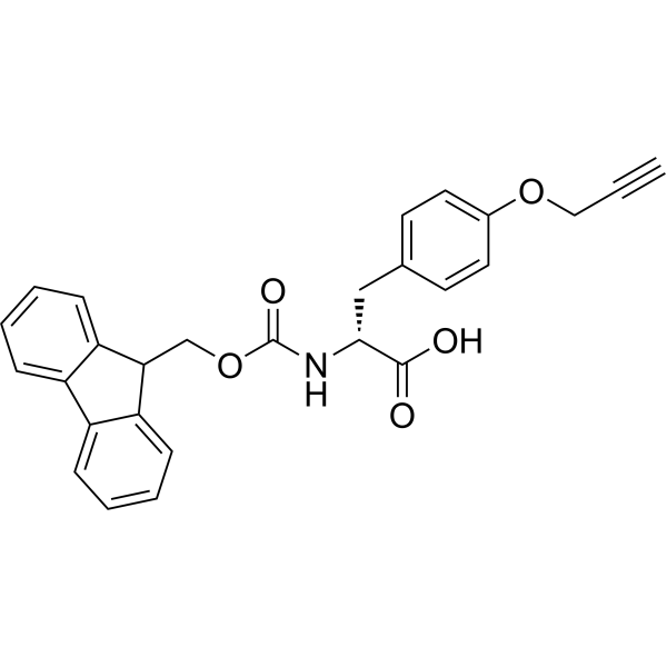 (R)-2-((((9H-Fluoren-9-yl)methoxy)carbonyl)amino)-3-(4-(prop-2-yn-1-yloxy)phenyl)propanoic acid|CS-1389177