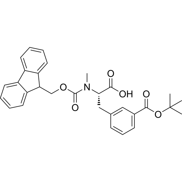 (S)-2-((((9H-Fluoren-9-yl)methoxy)carbonyl)(methyl)amino)-3-(3-(tert-butoxycarbonyl)phenyl)propanoic acid|CS-1389209