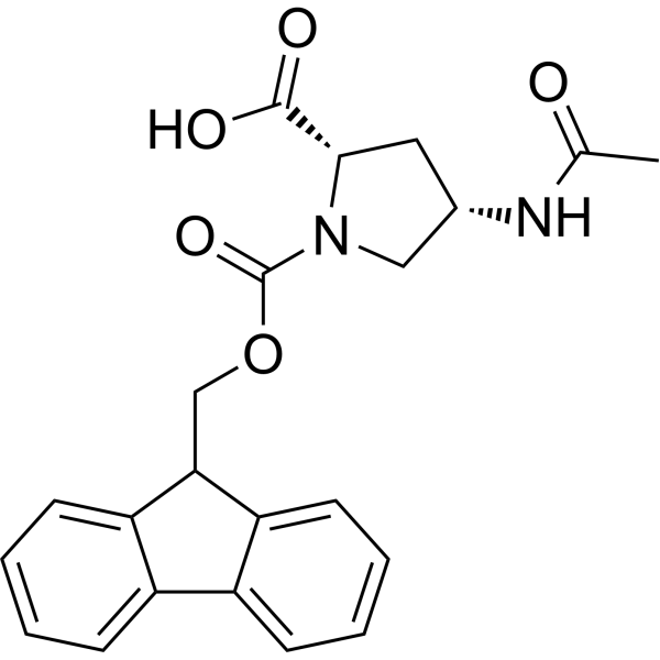 (2S,4S)-1-(((9H-Fluoren-9-yl)methoxy)carbonyl)-4-acetamidopyrrolidine-2-carboxylic acid|CS-1389211
