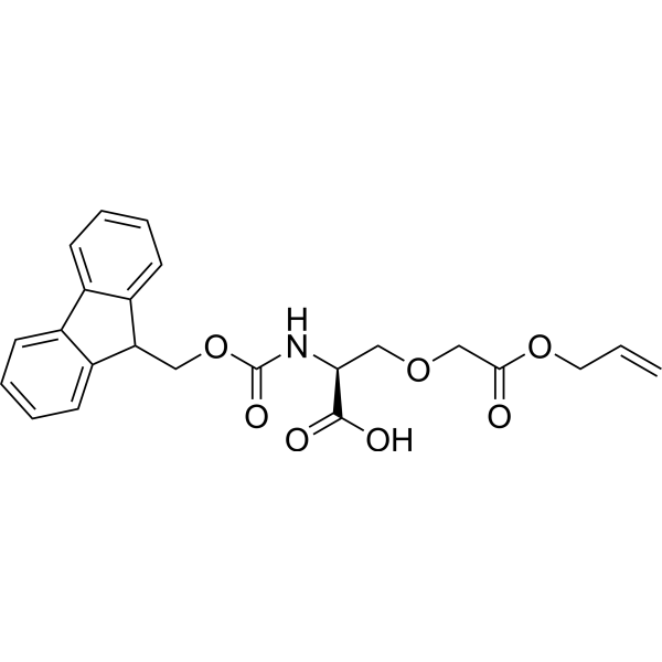 N-(((9H-Fluoren-9-yl)methoxy)carbonyl)-O-(2-(allyloxy)-2-oxoethyl)-l-serine|CS-1389215