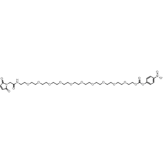1-(2,5-Dioxo-2,5-dihydro-1H-pyrrol-1-yl)-2-oxo-6,9,12,15,18,21,24,27,30,33-decaoxa-3-azapentatriacontan-35-yl (4-nitrophenyl) carbonate|CS-1389233