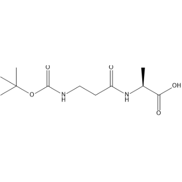 (3-((Tert-butoxycarbonyl)amino)propanoyl)-l-alanine|CS-1389234