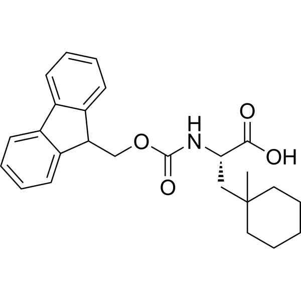 (S)-2-((((9H-Fluoren-9-yl)methoxy)carbonyl)amino)-3-(1-methylcyclohexyl)propanoic acid|CS-1389245