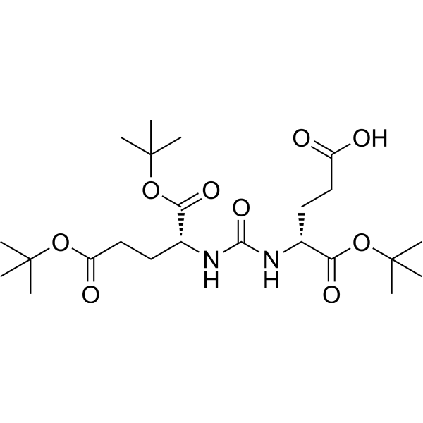 (R)-5-(Tert-butoxy)-4-(3-((R)-1,5-di-tert-butoxy-1,5-dioxopentan-2-yl)ureido)-5-oxopentanoic acid|CS-1389246