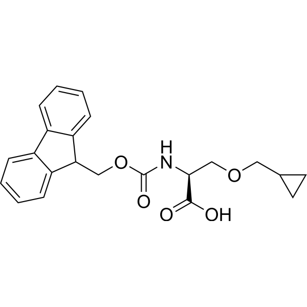 N-(((9H-Fluoren-9-yl)methoxy)carbonyl)-O-(cyclopropylmethyl)-l-serine|CS-1389251