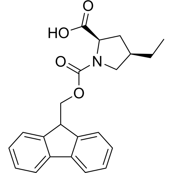 (2R,4R)-1-(((9H-Fluoren-9-yl)methoxy)carbonyl)-4-ethylpyrrolidine-2-carboxylic acid|CS-1389252
