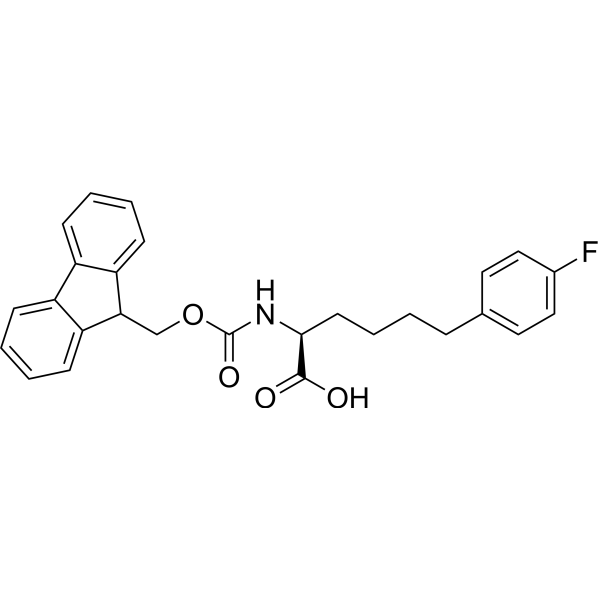 (S)-2-((((9H-Fluoren-9-yl)methoxy)carbonyl)amino)-6-(4-fluorophenyl)hexanoic acid|CS-1389258