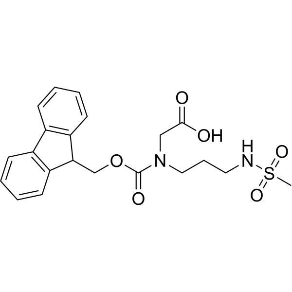 N-(((9H-Fluoren-9-yl)methoxy)carbonyl)-N-(3-(methylsulfonamido)propyl)glycine|CS-1389261