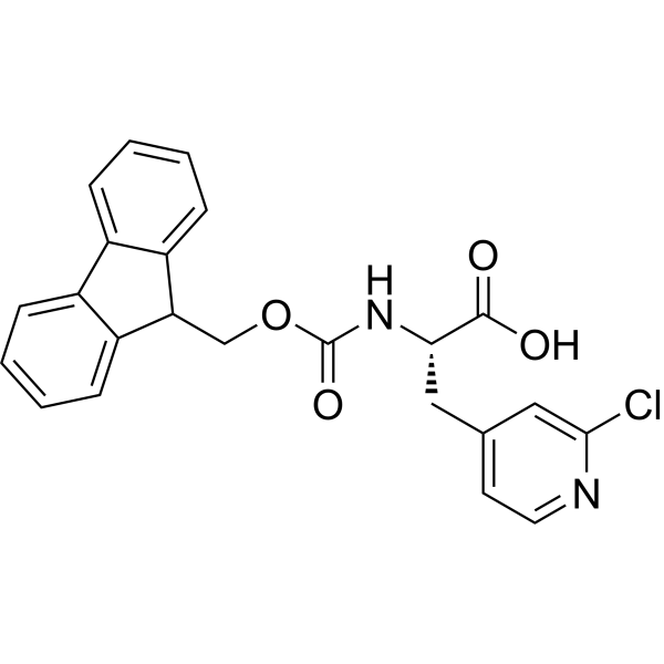 (S)-2-((((9H-Fluoren-9-yl)methoxy)carbonyl)amino)-3-(2-chloropyridin-4-yl)propanoic acid|CS-1389267