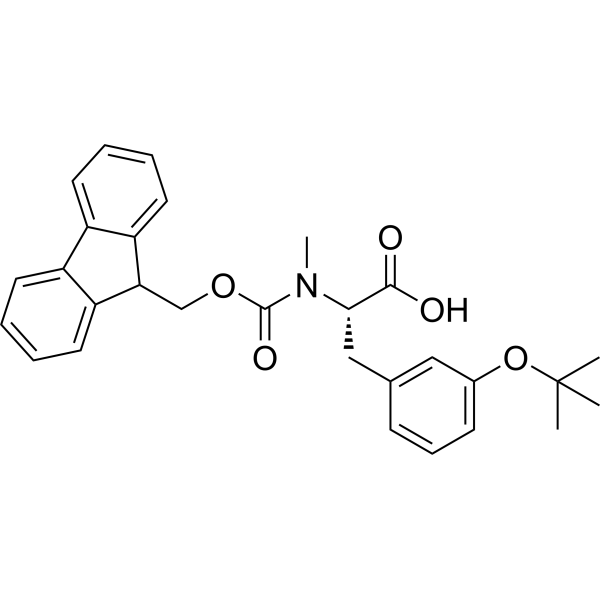 (S)-2-((((9H-Fluoren-9-yl)methoxy)carbonyl)(methyl)amino)-3-(3-(tert-butoxy)phenyl)propanoic acid|CS-1389269