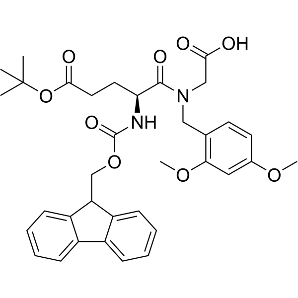 (S)-N-(2-((((9H-Fluoren-9-yl)methoxy)carbonyl)amino)-5-(tert-butoxy)-5-oxopentanoyl)-N-(2,4-dimethoxybenzyl)glycine|CS-1389270