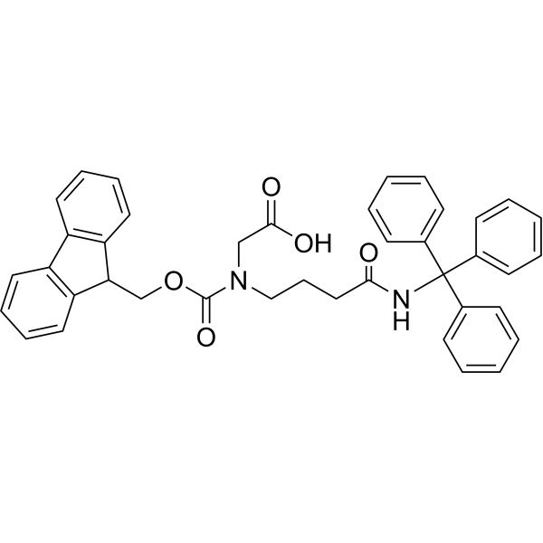 N-(((9H-Fluoren-9-yl)methoxy)carbonyl)-N-(4-oxo-4-(tritylamino)butyl)glycine|CS-1389272