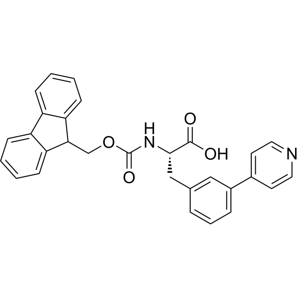 (S)-2-((((9H-Fluoren-9-yl)methoxy)carbonyl)amino)-3-(3-(pyridin-4-yl)phenyl)propanoic acid|CS-1389273