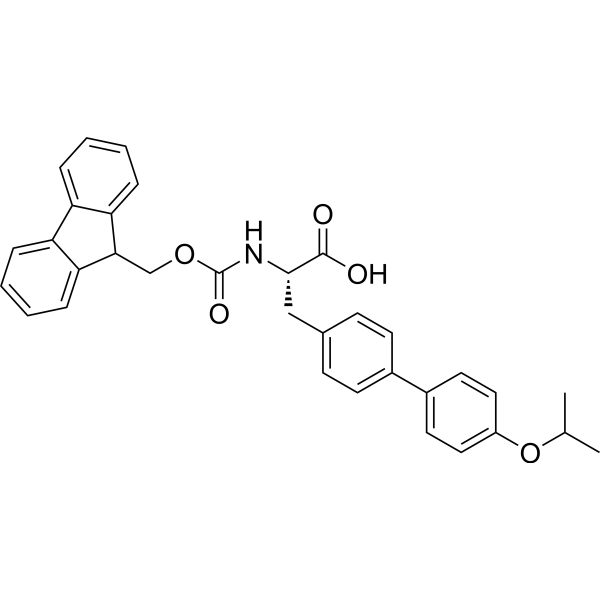 (S)-2-((((9H-Fluoren-9-yl)methoxy)carbonyl)amino)-3-(4'-isopropoxy-[1,1'-biphenyl]-4-yl)propanoic acid|CS-1389275