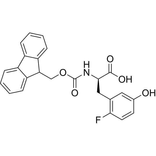 (R)-2-((((9H-Fluoren-9-yl)methoxy)carbonyl)amino)-3-(2-fluoro-5-hydroxyphenyl)propanoic acid|CS-1389279