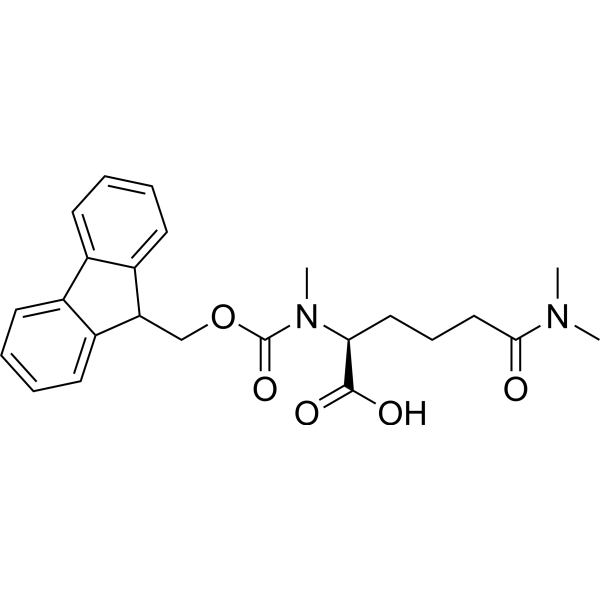 (S)-2-((((9H-Fluoren-9-yl)methoxy)carbonyl)(methyl)amino)-6-(dimethylamino)-6-oxohexanoic acid|CS-1389281