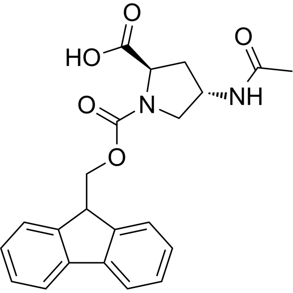(2R,4S)-1-(((9H-Fluoren-9-yl)methoxy)carbonyl)-4-acetamidopyrrolidine-2-carboxylic acid|CS-1389296