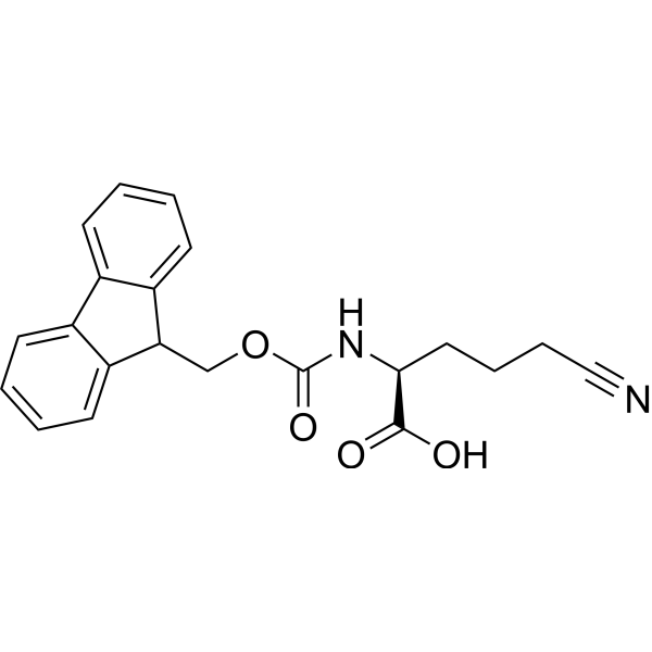(S)-2-((((9H-Fluoren-9-yl)methoxy)carbonyl)amino)-5-cyanopentanoic acid|CS-1389302
