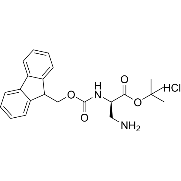 Tert-butyl (R)-2-((((9H-fluoren-9-yl)methoxy)carbonyl)amino)-3-aminopropanoate hydrochloride|CS-1389310