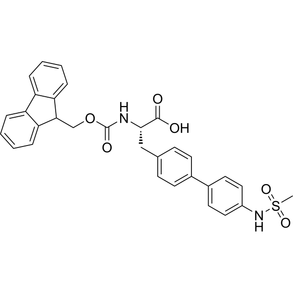 (S)-2-((((9H-Fluoren-9-yl)methoxy)carbonyl)amino)-3-(4'-(methylsulfonamido)-[1,1'-biphenyl]-4-yl)propanoic acid|CS-1389313