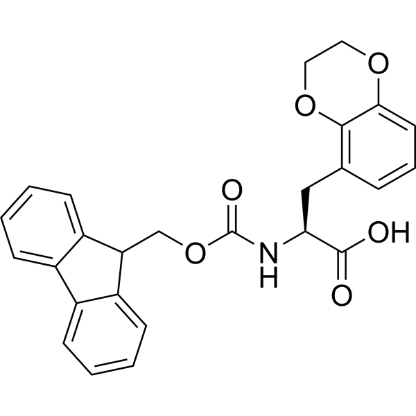 (S)-2-((((9H-Fluoren-9-yl)methoxy)carbonyl)amino)-3-(2,3-dihydrobenzo[b][1,4]dioxin-5-yl)propanoic acid|CS-1389324