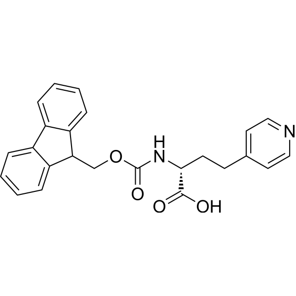 (R)-2-((((9H-Fluoren-9-yl)methoxy)carbonyl)amino)-4-(pyridin-4-yl)butanoic acid|CS-1389325