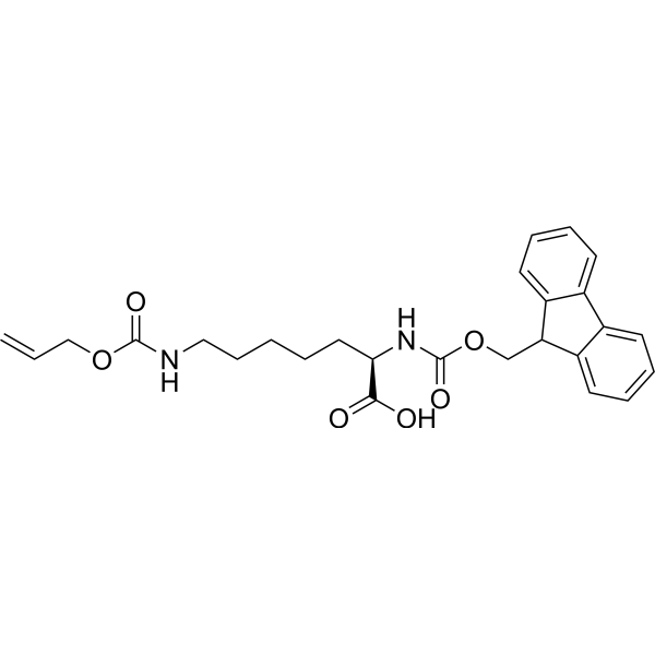 (R)-2-((((9H-Fluoren-9-yl)methoxy)carbonyl)amino)-7-(((allyloxy)carbonyl)amino)heptanoic acid|CS-1389338