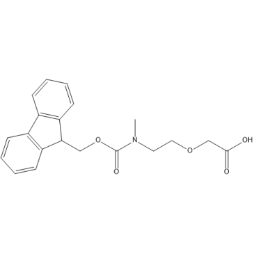 2-(2-((((9H-Fluoren-9-yl)methoxy)carbonyl)(methyl)amino)ethoxy)acetic acid|CS-1389340