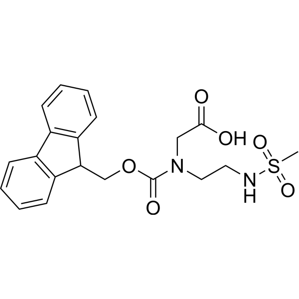 N-(((9H-Fluoren-9-yl)methoxy)carbonyl)-N-(2-(methylsulfonamido)ethyl)glycine|CS-1389357
