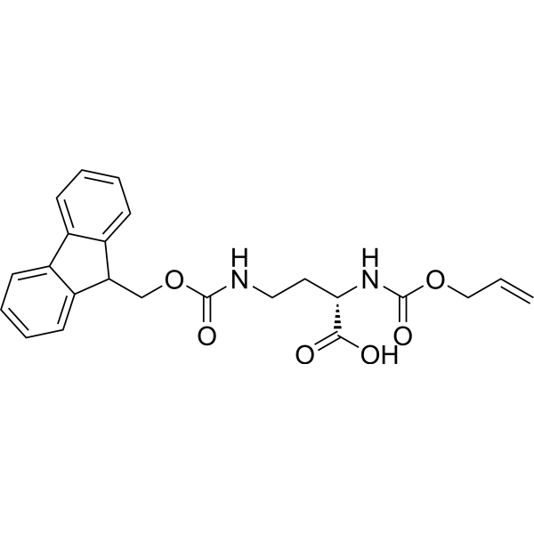 (S)-4-((((9H-Fluoren-9-yl)methoxy)carbonyl)amino)-2-(((allyloxy)carbonyl)amino)butanoic acid|CS-1389370