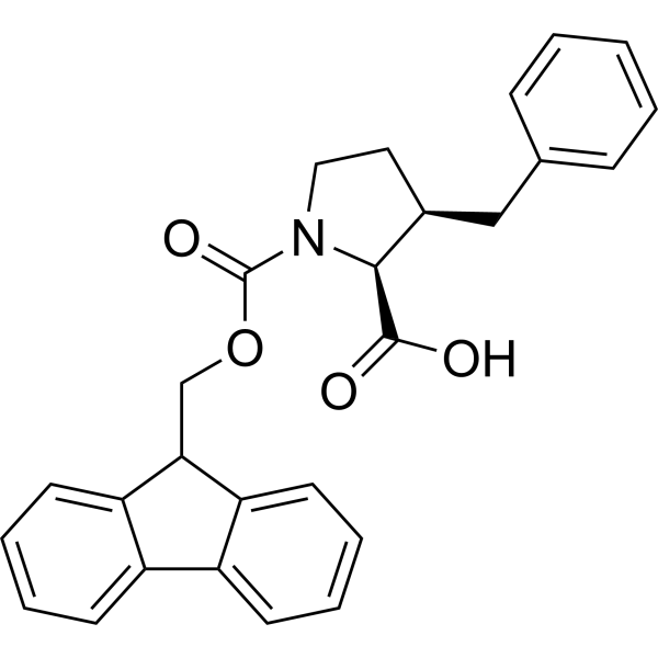 (2S,3R)-1-(((9H-Fluoren-9-yl)methoxy)carbonyl)-3-benzylpyrrolidine-2-carboxylic acid|CS-1389371