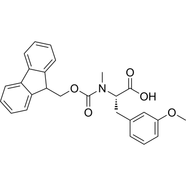 (S)-2-((((9H-Fluoren-9-yl)methoxy)carbonyl)(methyl)amino)-3-(3-methoxyphenyl)propanoic acid|CS-1389388