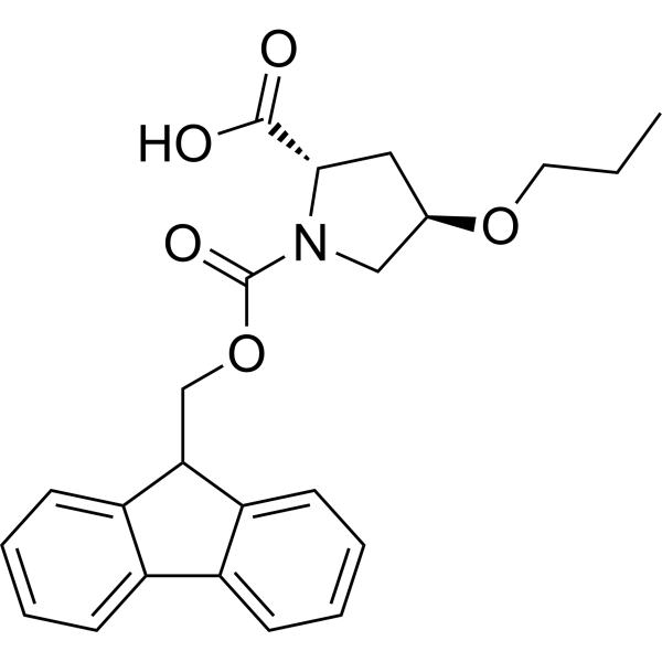 (2S,4R)-1-(((9H-Fluoren-9-yl)methoxy)carbonyl)-4-propoxypyrrolidine-2-carboxylic acid|CS-1389398