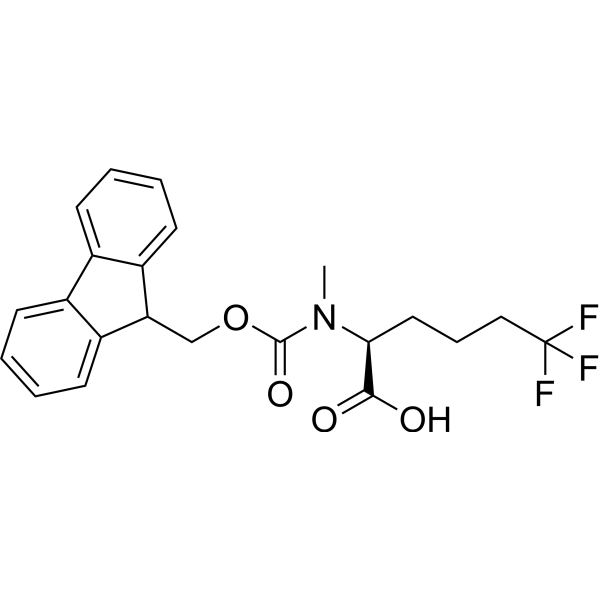 (S)-2-((((9H-Fluoren-9-yl)methoxy)carbonyl)(methyl)amino)-6,6,6-trifluorohexanoic acid|CS-1389399