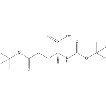 (S)-5-(Tert-butoxy)-2-((tert-butoxycarbonyl)amino)-2-methyl-5-oxopentanoic acid|CS-1389401