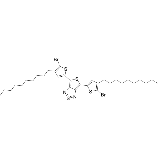 5,7-Bis(5-bromo-4-decanyl-2-thienyl)thieno-[3,4-b]thiadiazole|CS-1389423