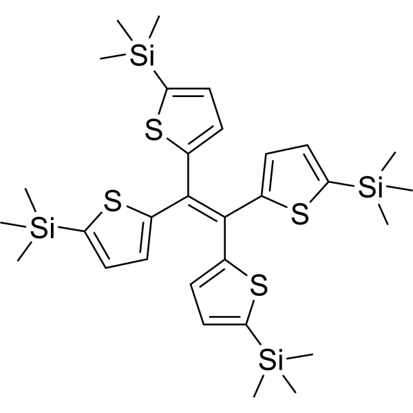 1,1,2,2-Tetrakis(5-(trimethylsilyl)thiophen-2-yl)ethene|CS-1389456