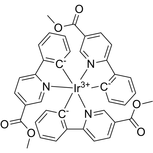 (OC-6-22)-Tris[2-[5-(methoxycarbonyl)-2-pyridinyl-κN]phenyl-κC]iridium|CS-1389460