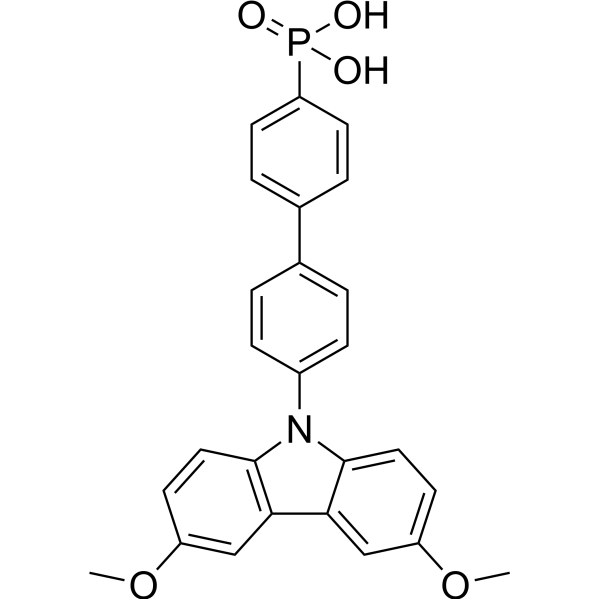 (4'-(3,6-Dimethoxy-9H-carbazol-9-yl)-[1,1'-biphenyl]-4-yl)phosphonic acid|CS-1389466